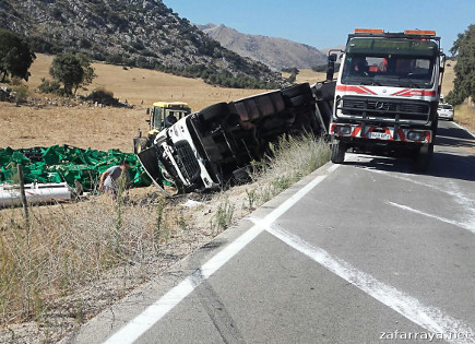 Accidente carretera Loja