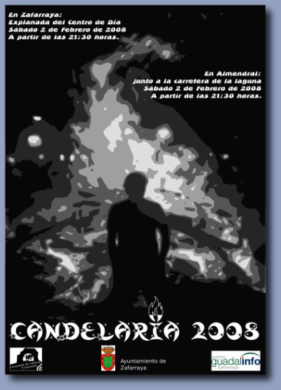 Cartel Candelaria 2008